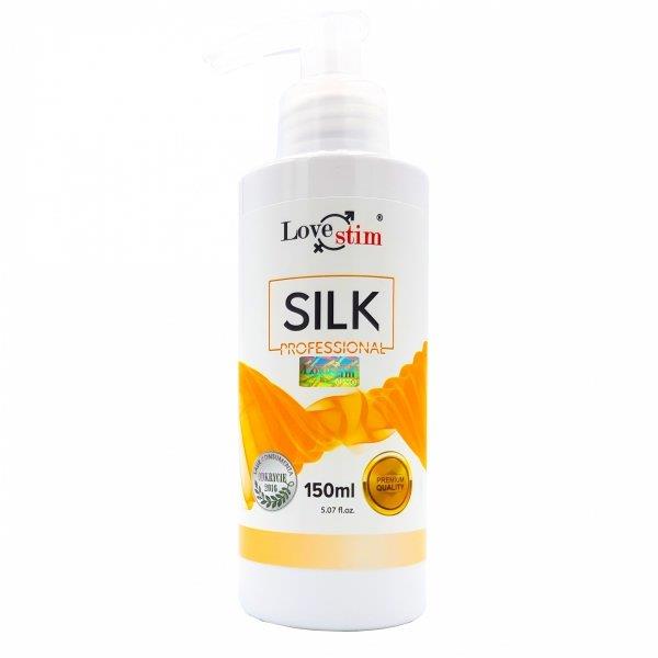 Gel anal din silicon LoveStim Silk 150 ml