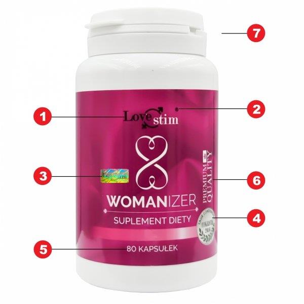 Supliment alimentar Womanizer LoveStim 80 capsule