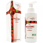 Ulei de masaj erotic LoveStim Orgasmic Touch cu căpșuni 150 ml
