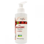 Ulei de masaj erotic LoveStim Orgasmic Touch cu căpșuni 150 ml