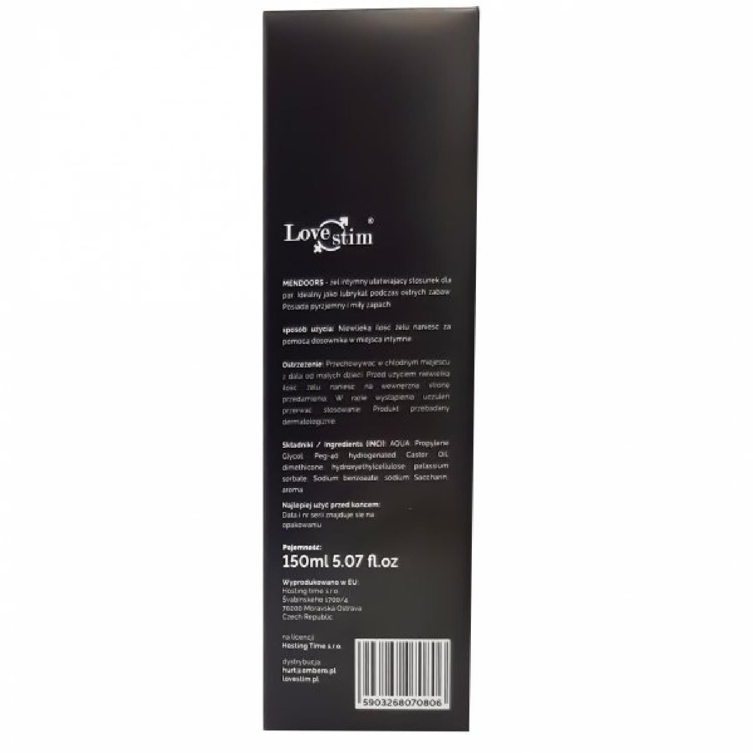 LoveStim Men Gel Anal pentru Bărbați 150 ml