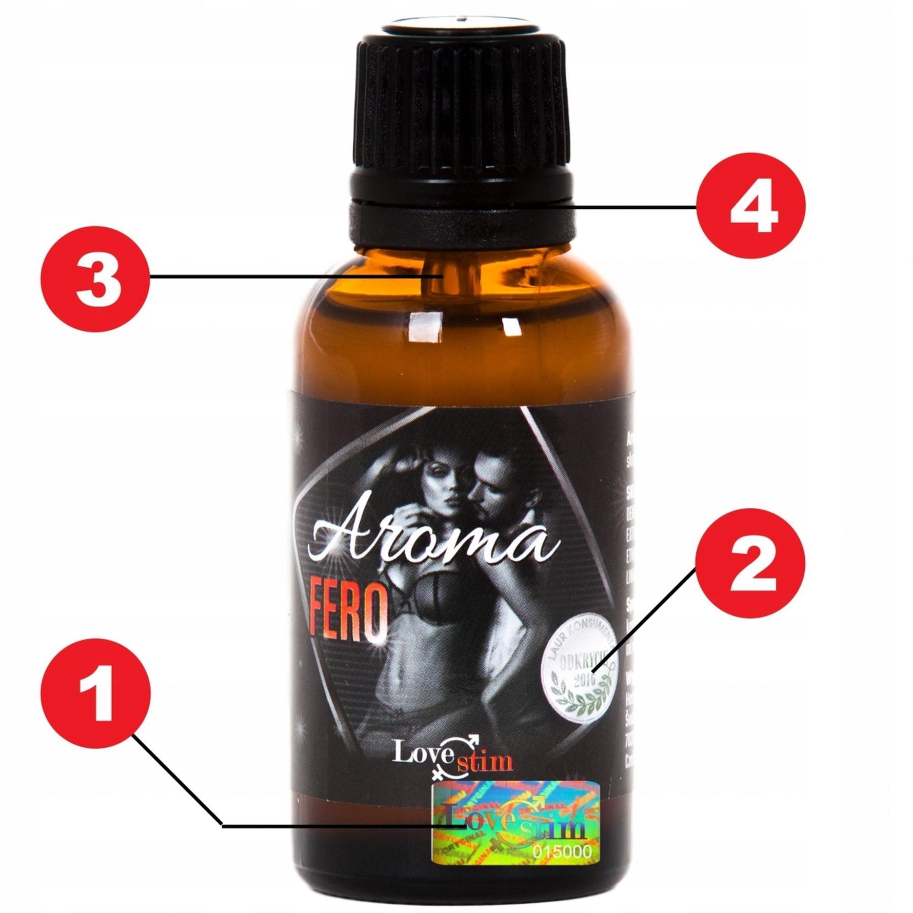 LoveStim MIX 30ml Feromoni pentru Îmbrăcăminte
