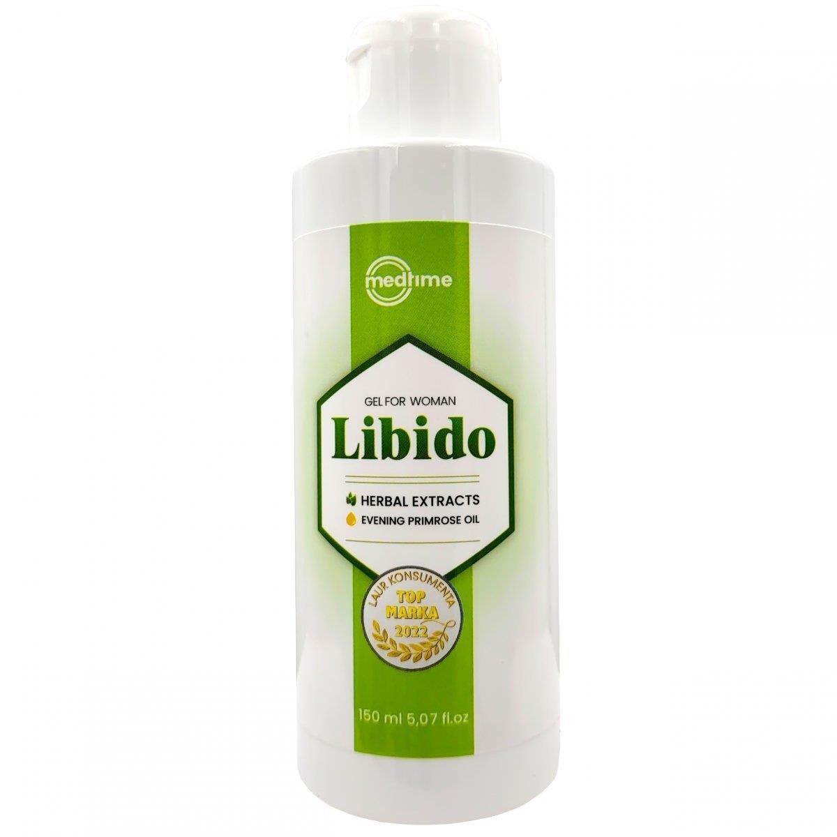 Gel lubrifiant stimulator al libidoului pentru femei MedTime 150 ml
