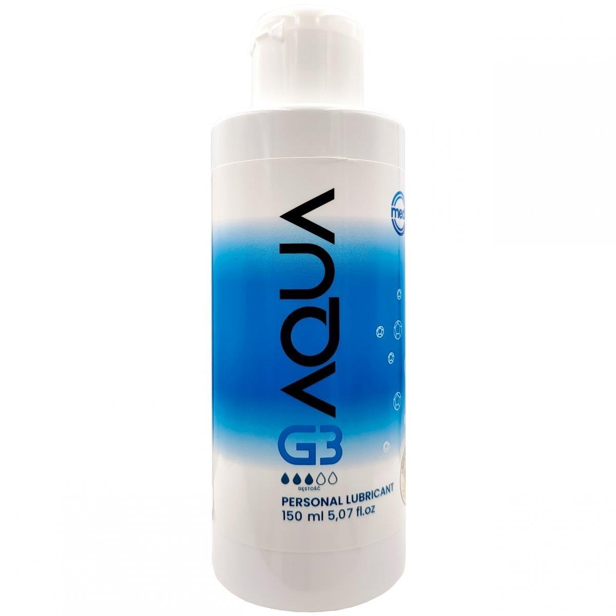 Lubrifiant pe bază de apă MedTime Aqua G3 150 ml