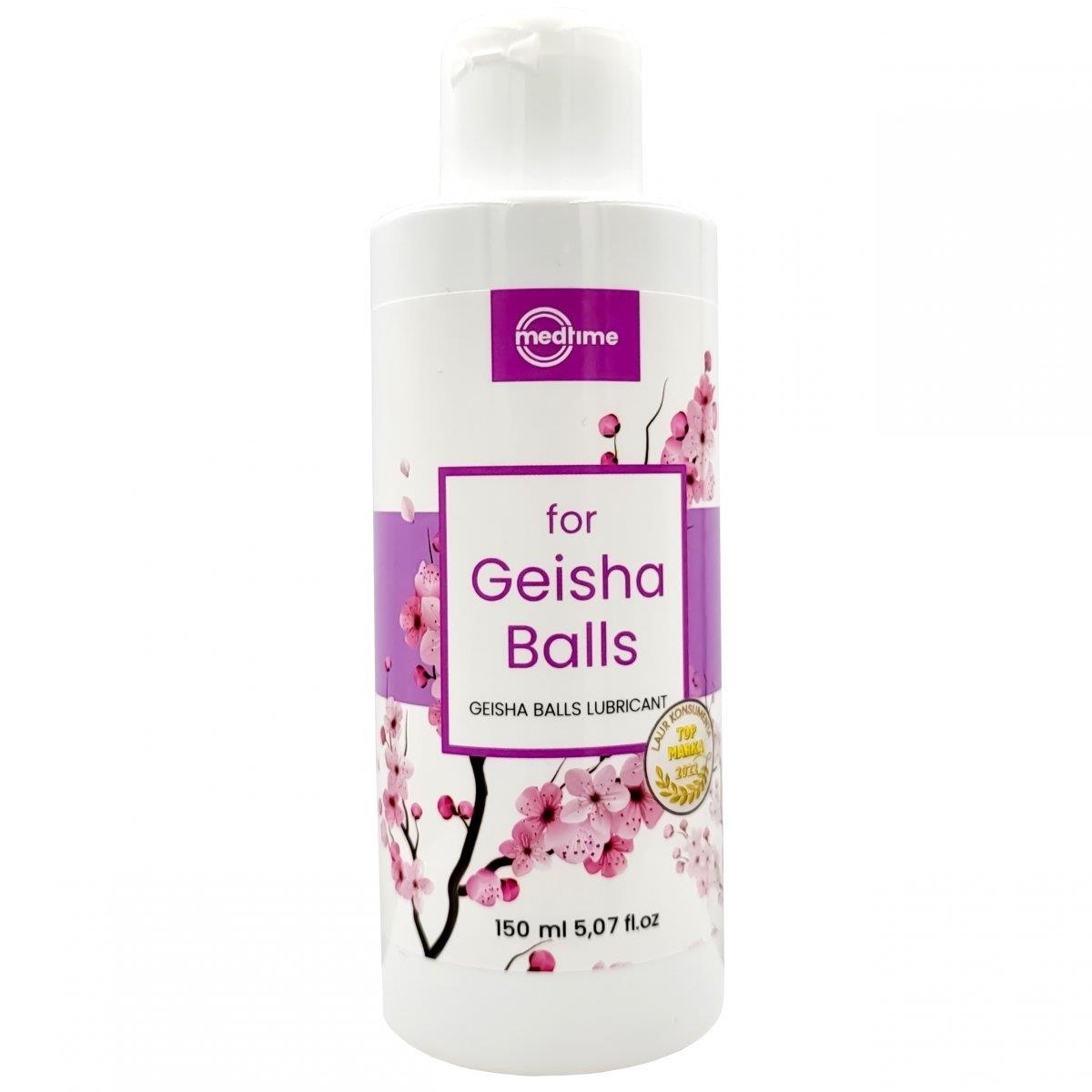Lubrifiant cu apă MedTime Geisha Ball 150ml