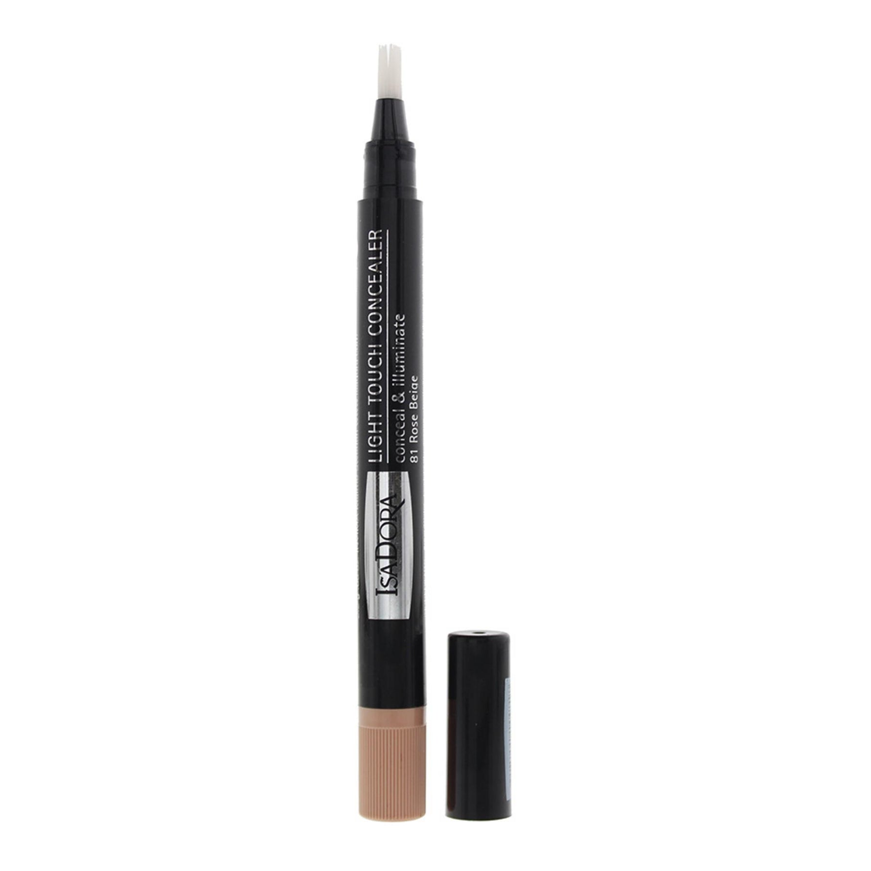 IsaDora, Light Touch, Fără parabeni, Efect de iluminare, Corector lichid, 81, Bej roz, 2.2 g
