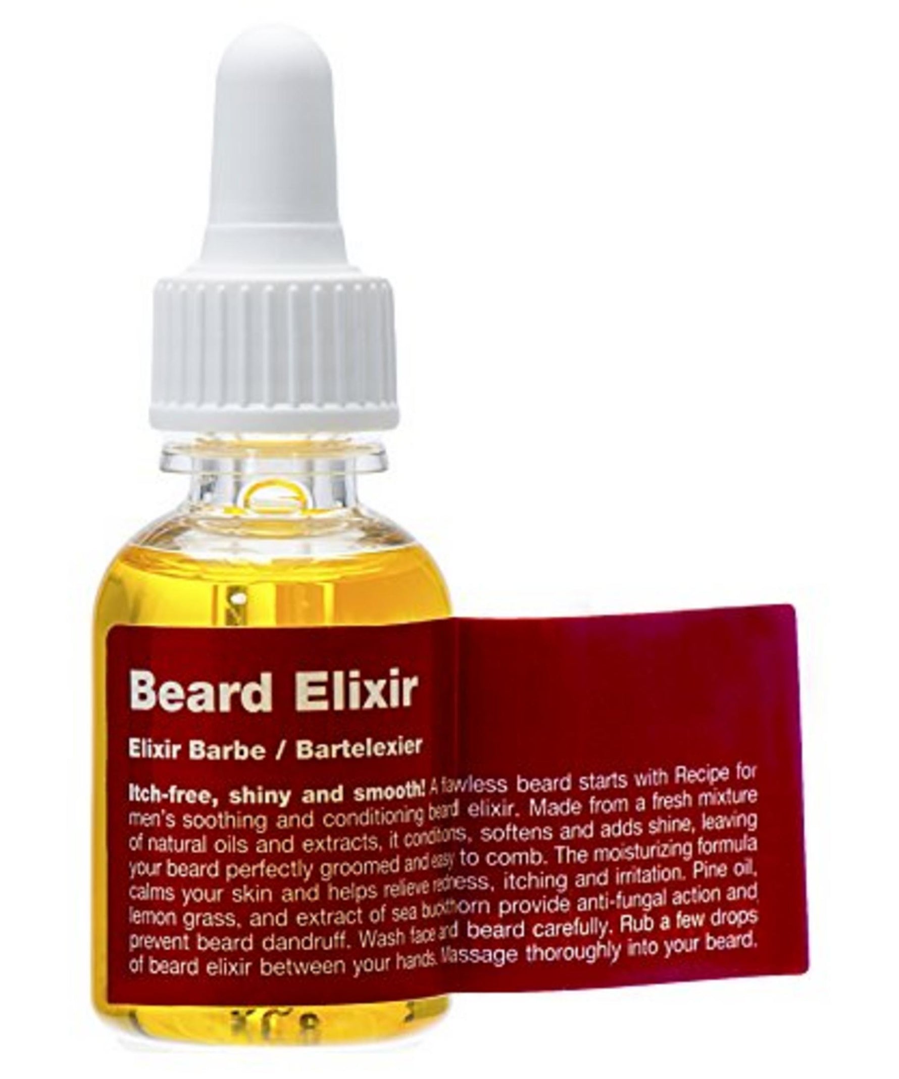 Recipe For Men, Beard Elixir, Ulei pentru barbă, Pine, Vegan, Conditions, 25 ml