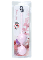 Bile Kegel din silicon pentru femei seria B, roz, 36 mm