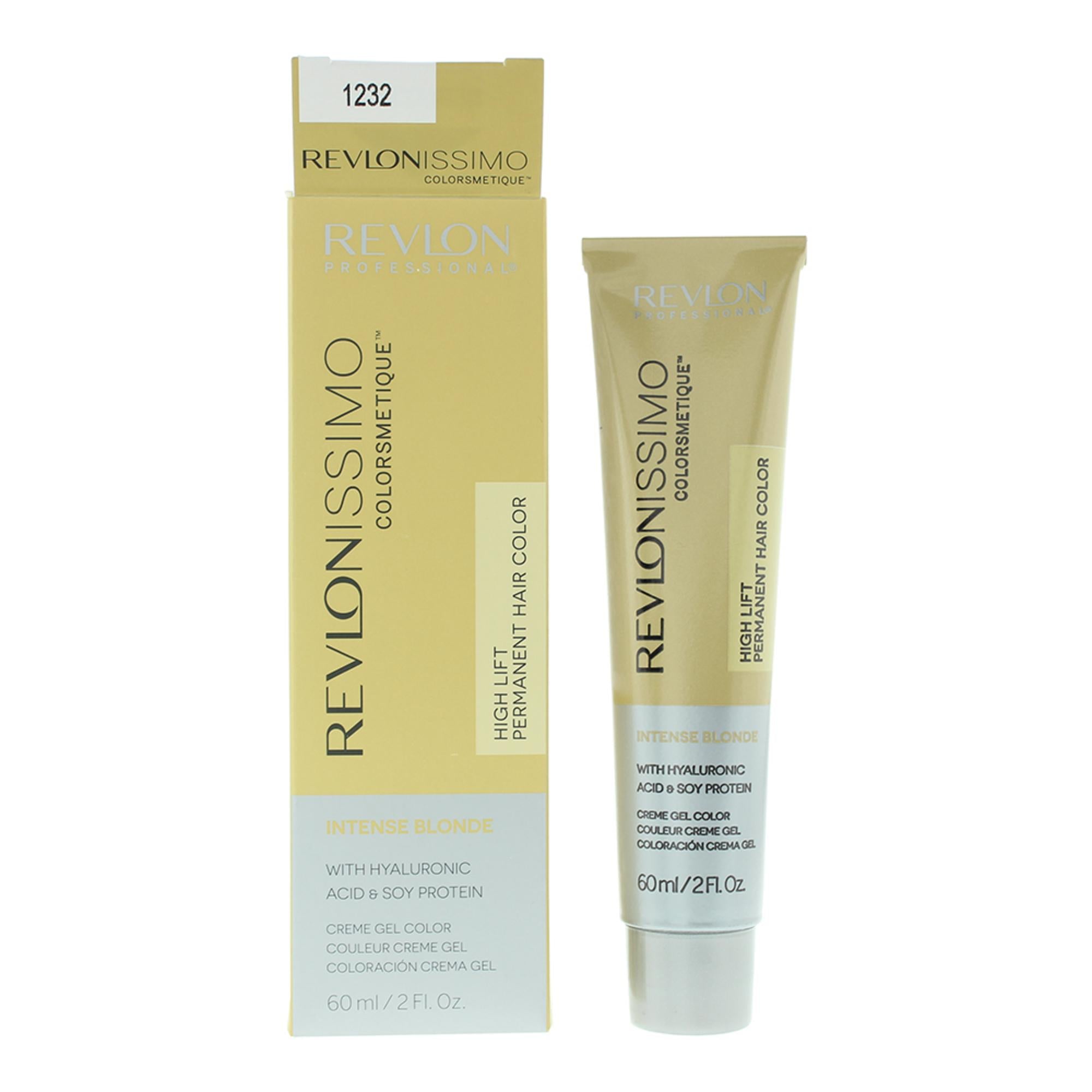 Revlon, Revlonissimo Colorsmetique, Vopsea permanentă de păr, 1232 Golden Pearl, 60 ml