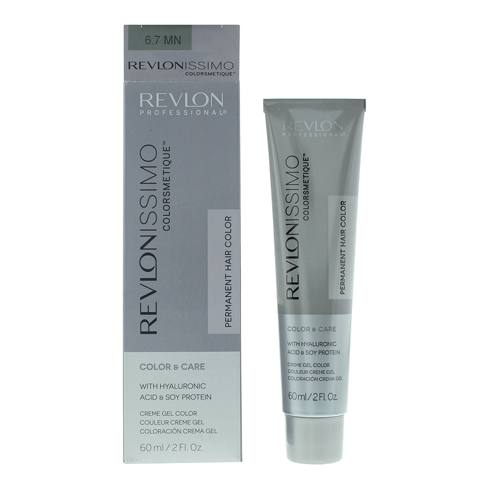 Revlon, Colorsmetique, Vopsea permanentă de păr, 6.7 MN Dark Blonde Maximum Neutralization, 60 ml