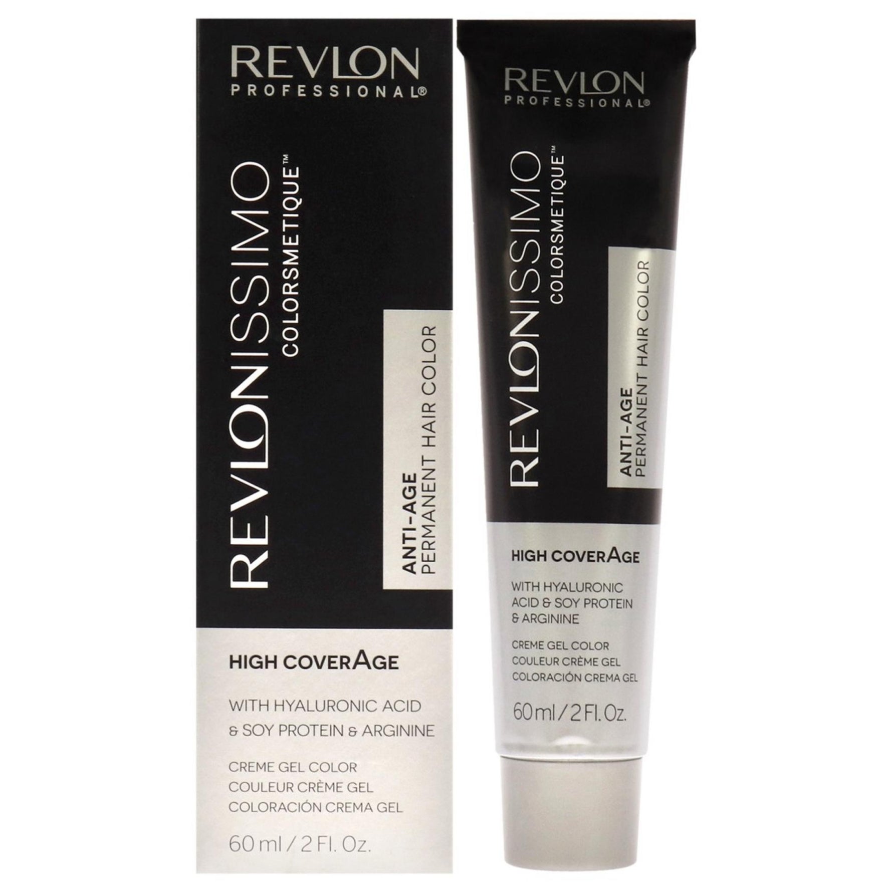 Revlon, Revlonissimo Colorsmetique, Vopsea permanentă de păr, 8.12 Light Frosty Blonde, 60 ml
