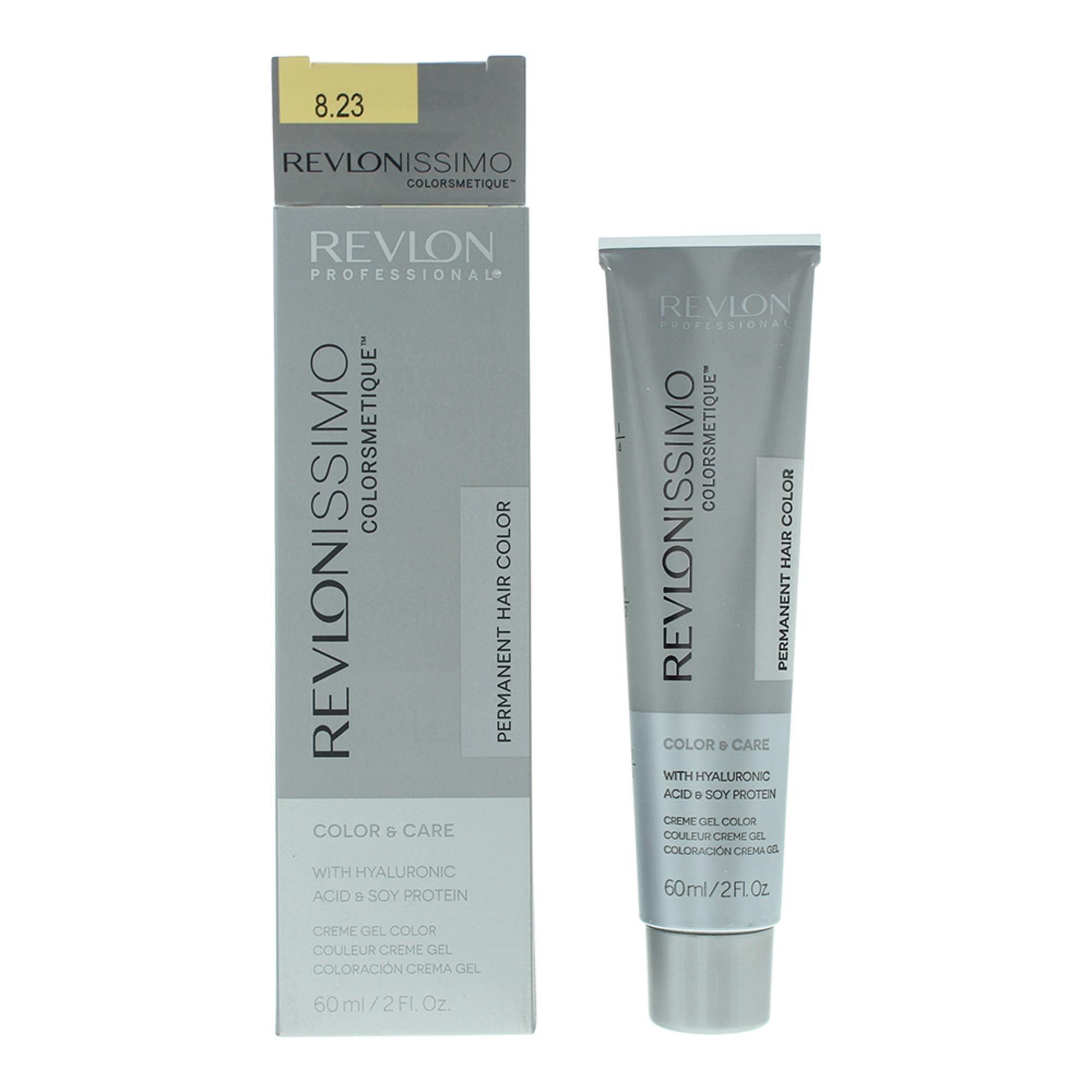 Revlon, Revlonissimo Colorsmetique, Vopsea permanentă de păr, 8.23 Light Pearly Beige Blonde, 60 ml