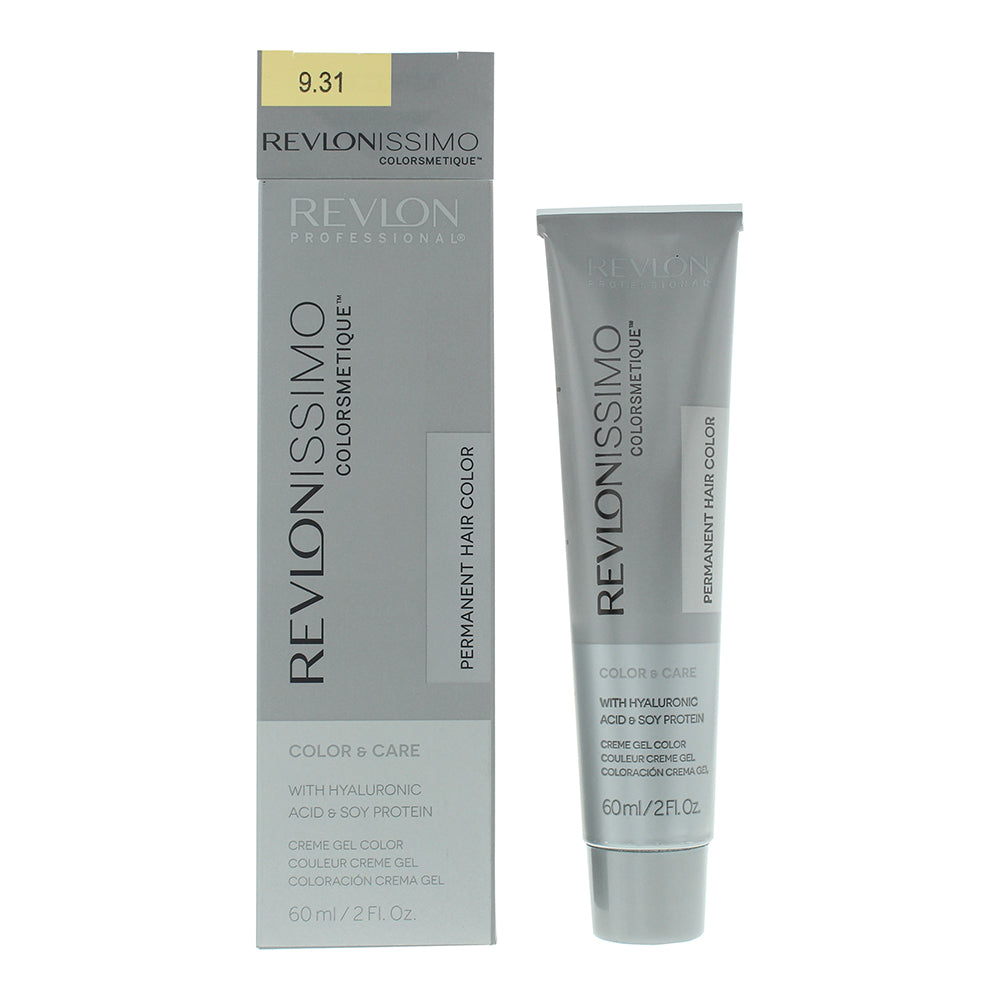 Revlon, Colorsmetique, Vopsea permanentă de păr, 9.31 Very Light Beige Blonde, 60 ml