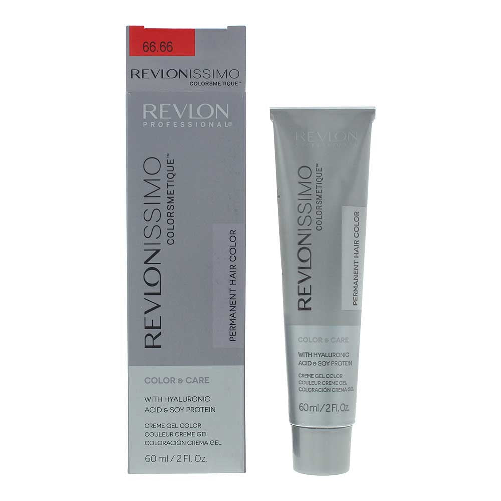 Revlon, Revlonissimo Colorsmetique, Vopsea permanentă de păr, 66.66 Intense Purple Red, 60 ml
