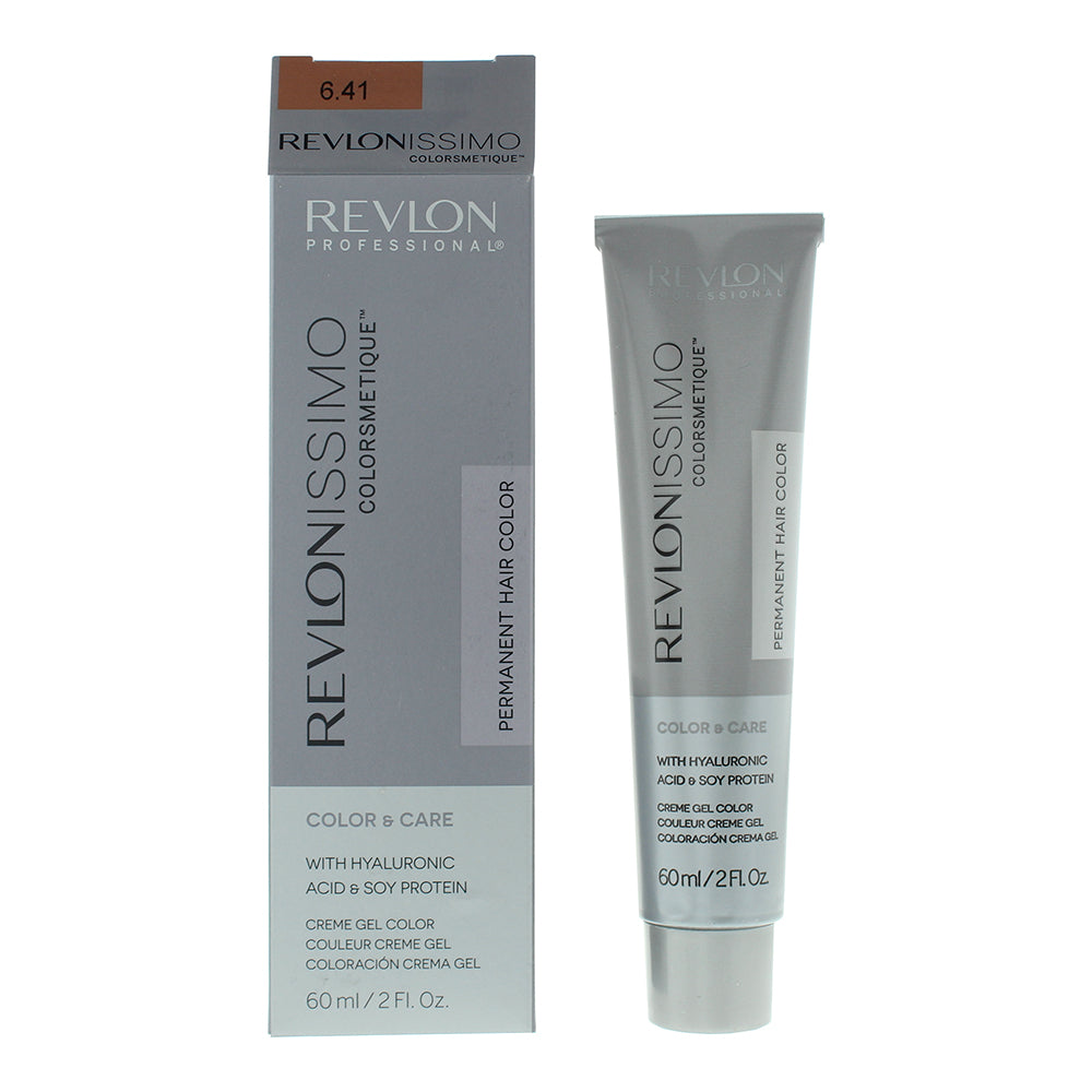Revlon, Colorsmetique, Vopsea permanentă de păr, 6.41 6.41 Dark Chestnut Blonde, 60 ml