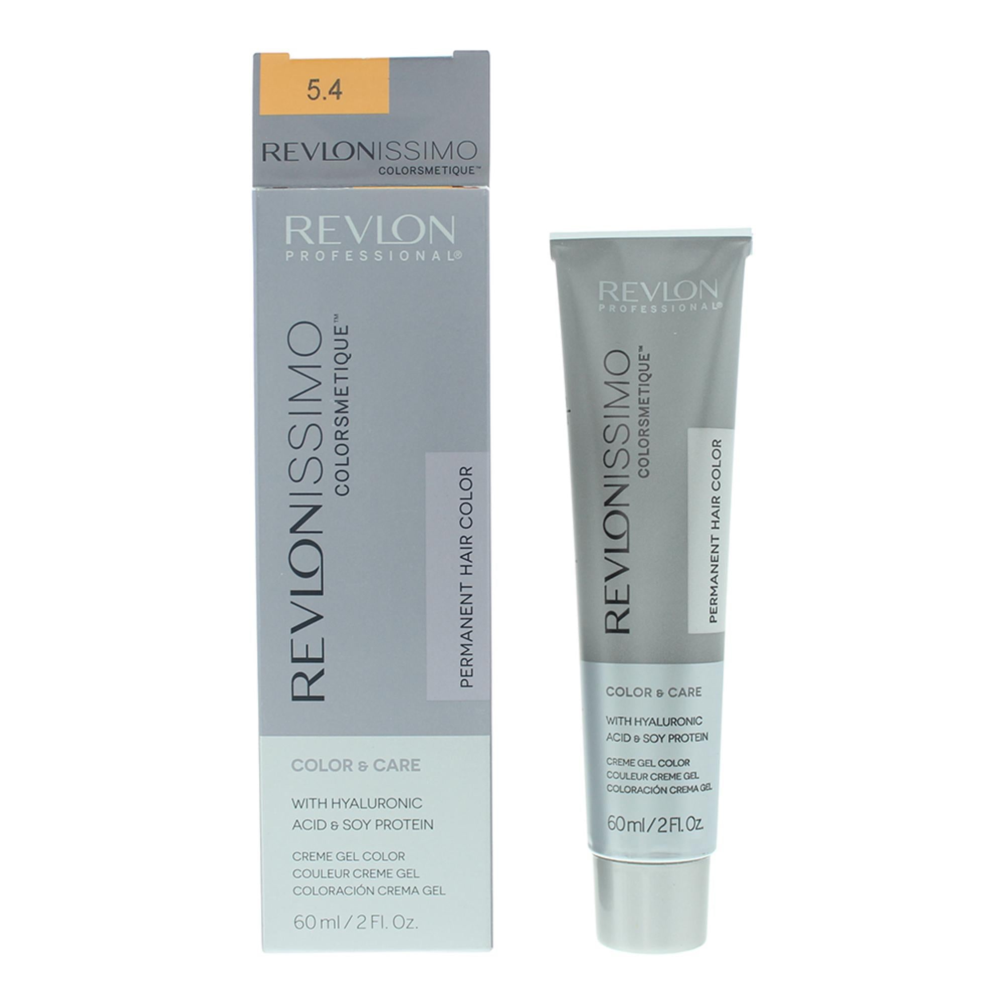 Revlon, Revlonissimo Colorsmetique, Vopsea permanentă de păr, 5.4 Light Copper Brown, 60 ml