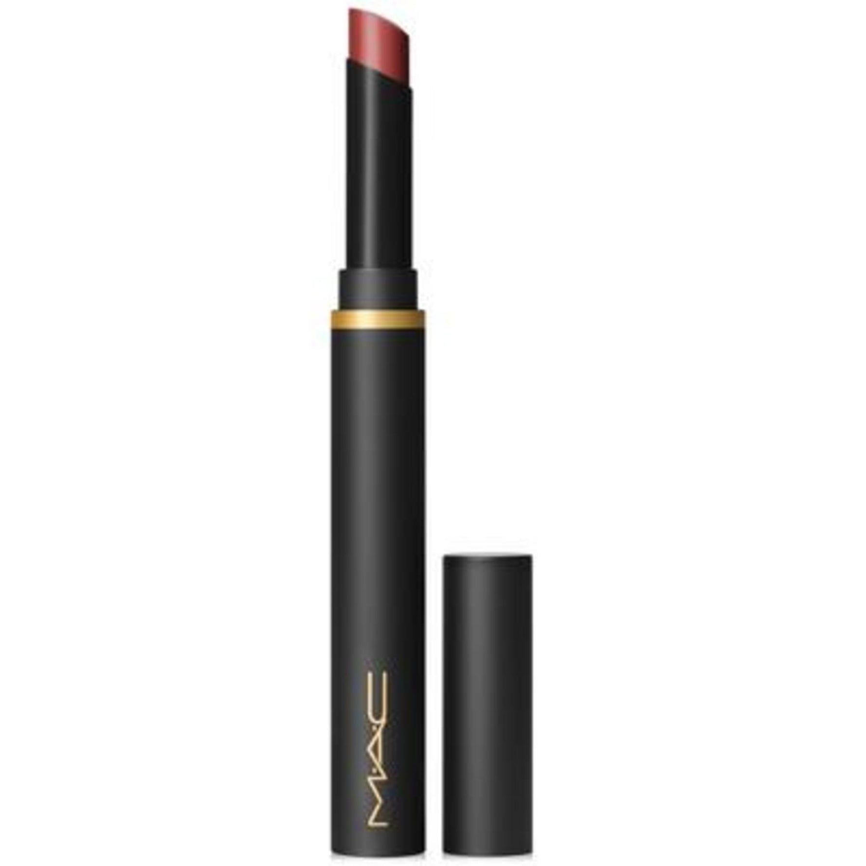 MAC, Powder Kiss Velvet Blur, Mat, Ruj cremos, 879, Love Clove, 2 g