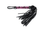 Flogger Argus Leopard Violet 45 cm