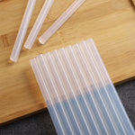 Batoane Adeziv Terminc, Flippy, Pentru Pistol de Lipit, Silicon Transparent, Lipire Calda, Diametru 7 x 150 mm,