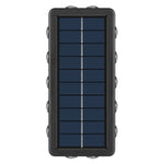 Lampa Solara, Flippy, 8+4 LED, Lumina Alba/Calda, din ABS+PC, 8 x 17.7 x 3.7 cm, Negru