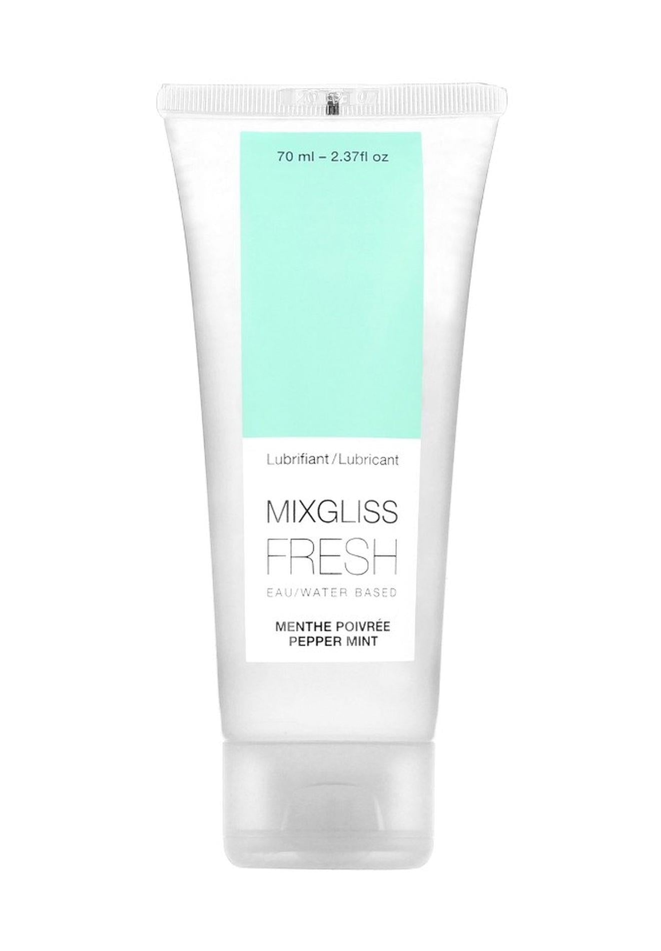 Lubrifiant pe bază de apă Mixgliss Fresh Peppermint 70 ml