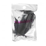 WAOUHHH Mini vibrator Love to Love, negru onix, 7 moduri, 6 cm