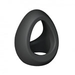 Inel dublu pentru penis Flux Ring Love to Love, din onix negru