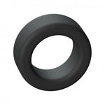 Inel pentru penis Cool Ring Love to Love din silicon, negru, onix