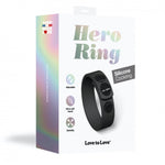 Inel reglabil pentru penis Hero Ring Black Onyx Love to Love