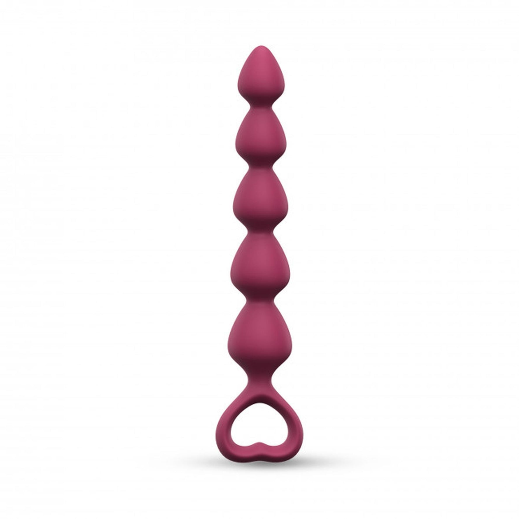 Lanț anal din silicon Bing Bang M Plum Star 15 cm