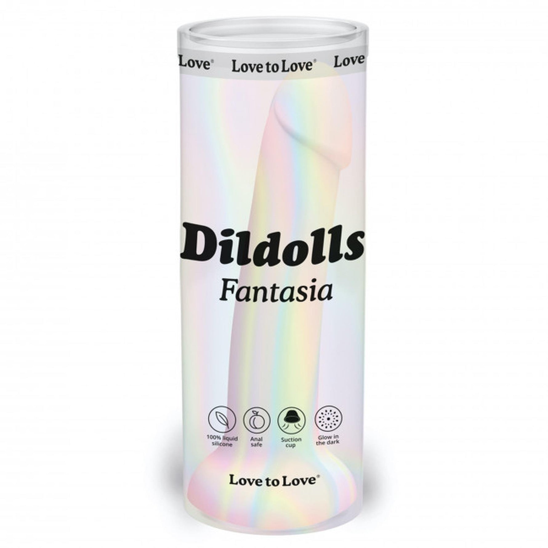 Dildols Fantasia realist din silicon fosforescent