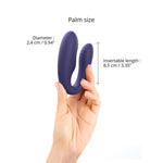 Stimulator clitoridian Love to Love Match Up Indigo 9 cm cu telecomandă