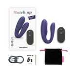 Stimulator clitoridian Love to Love Match Up Indigo 9 cm cu telecomandă