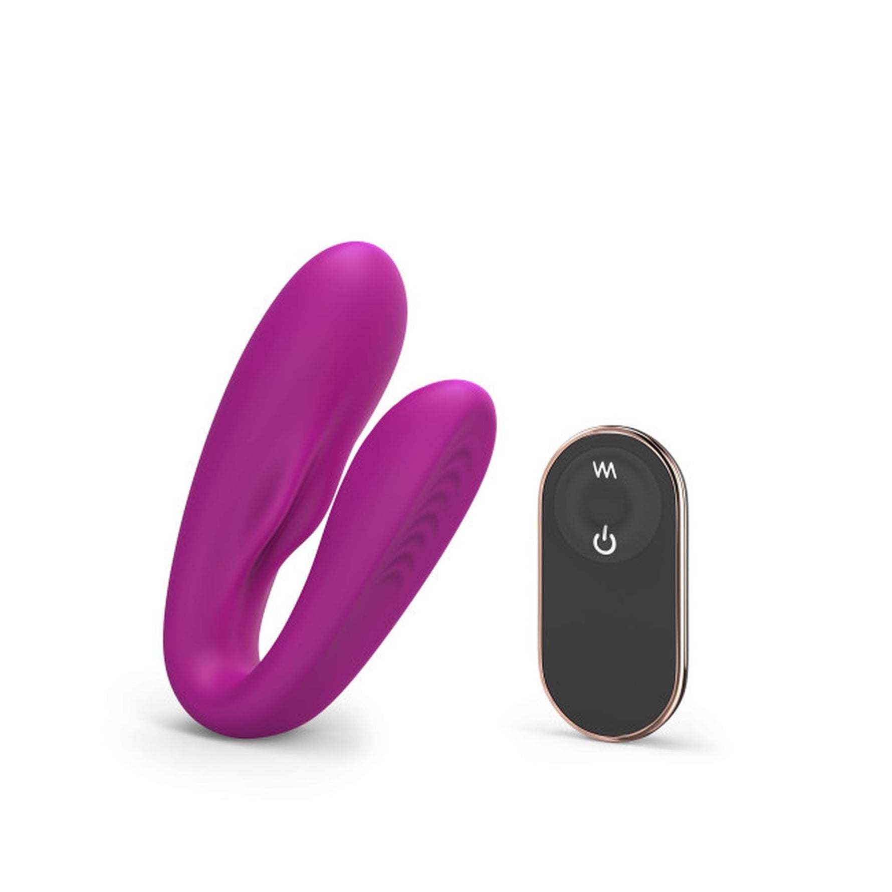 Stimulator clitoridian din silicon Love to Love Match Up cu telecomandă, 9 cm