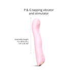 Vibrator SWAP Love to Love Triple G-Spot Roz 15 cm