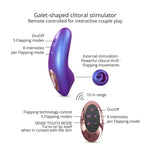 Mini vibrator Dreamer Love to Love Iridescent Night cu telecomandă