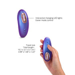 Mini vibrator Dreamer Love to Love Iridescent Night cu telecomandă