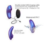 Mini vibrator Dreamer Love to Love Iridescent Night cu telecomandă
