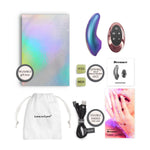 Vibrator Dreamer Love to Love Mini din silicon, culoare turcoaz, cu USB, 10 cm