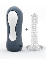 Masturbator Sexpresso Dorcel cu puncte din silicon, impermeabil, 20 cm