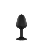 Plug anal Dorcel Geisha Diamond L cu cristal alb, 8 cm