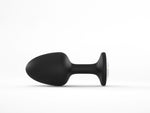 Plug anal Dorcel Geisha Diamond L cu cristal alb, 8 cm