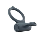 Inel vibrant pentru penis Dorcel Power Clit cu punct din silicon