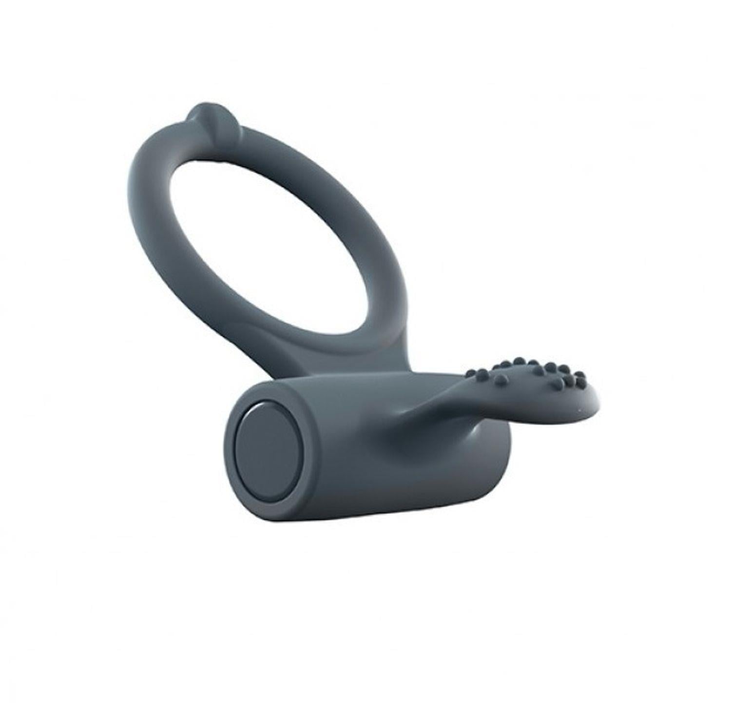 Inel vibrant pentru penis Dorcel Power Clit cu punct din silicon