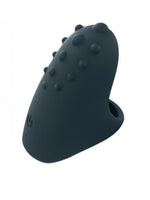 Vibrator Dorcel Magic Finger, silicon gri, reîncărcabil, 5 cm