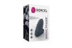 Vibrator Dorcel Magic Finger, silicon gri, reîncărcabil, 5 cm