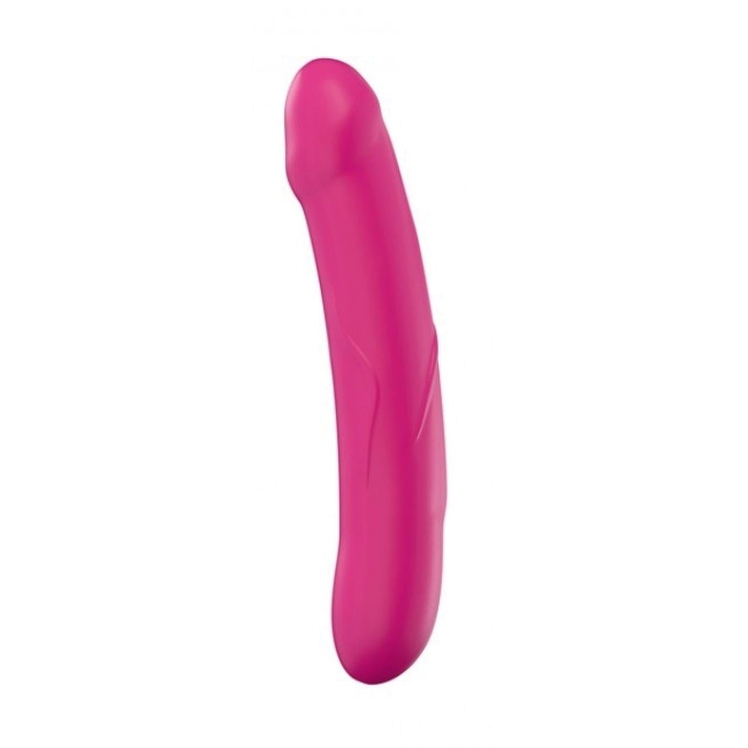Dildo realist din silicon magenta Dorcel Real Sensation M 22,5 cm