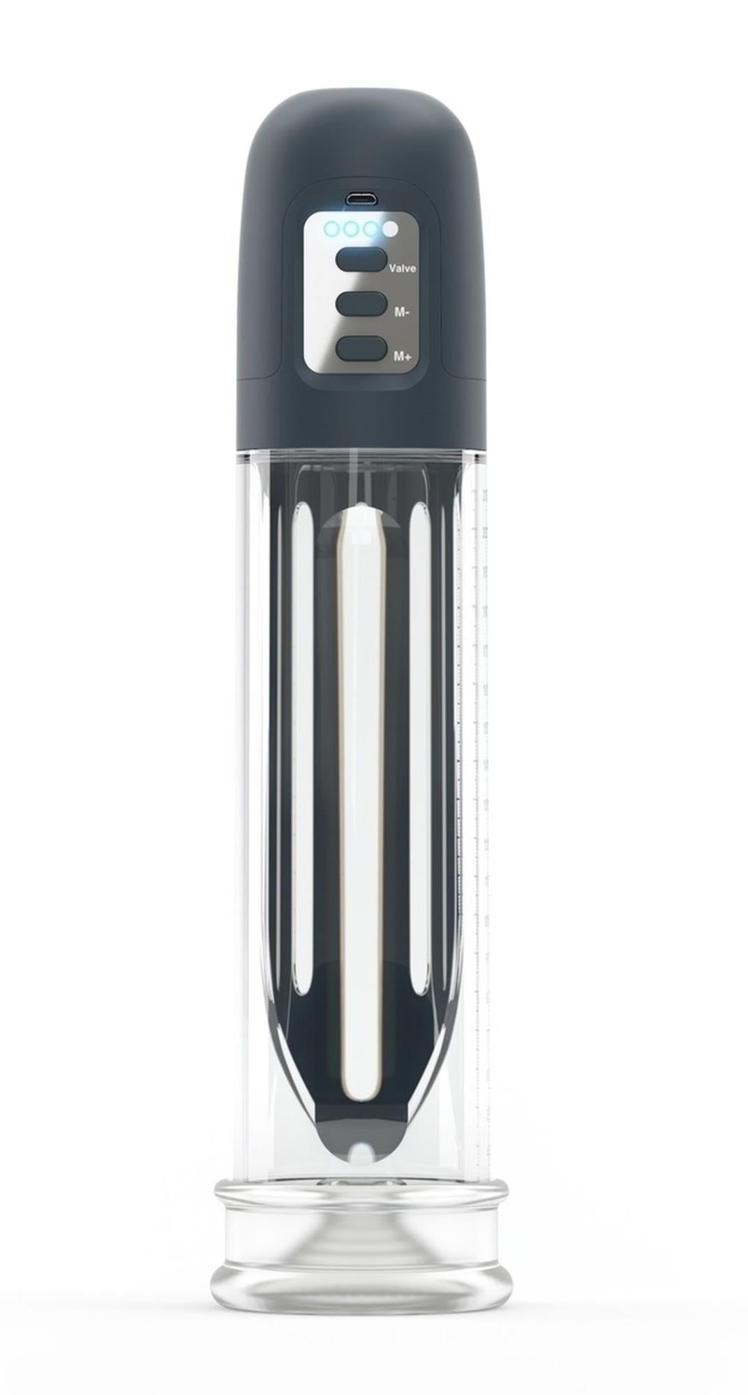 Pompă de aspirație pentru penis Power Pump Pro Dorcel Gray USB