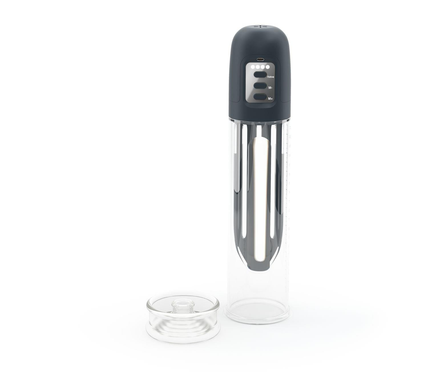 Pompă de aspirație pentru penis Power Pump Pro Dorcel Gray USB