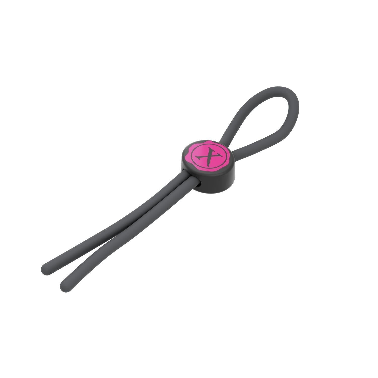 Buclă de erecție reglabilă din silicon Mr Dorcel, neagră, 29 cm